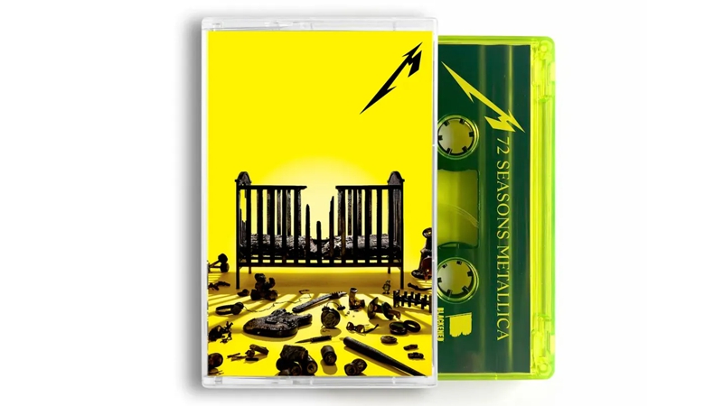 metallica - 72-seasons audio cassette