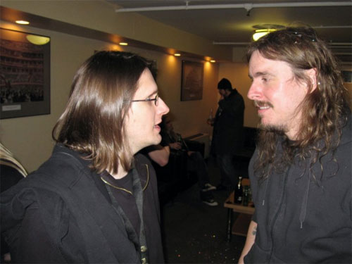 Steven Wilson and Mikael Akerfeldt