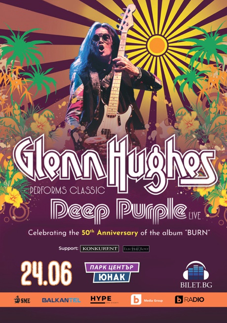 Glenn Hughes poster Sofia 2023