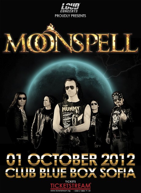 Moonspell, Sofia 2012