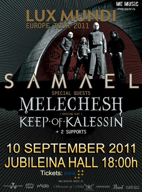 SAMAEL tour 2011