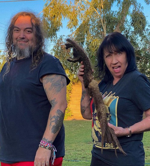 Max Cavalera cut dreadlocks