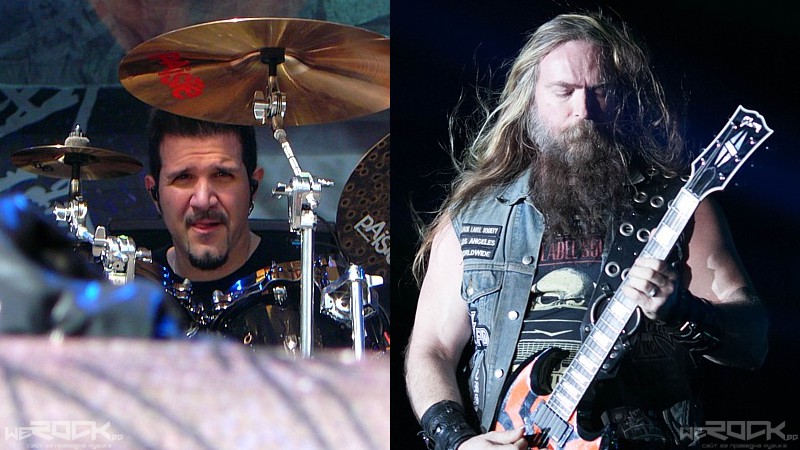 charlie benante and zakk wylde in pantera