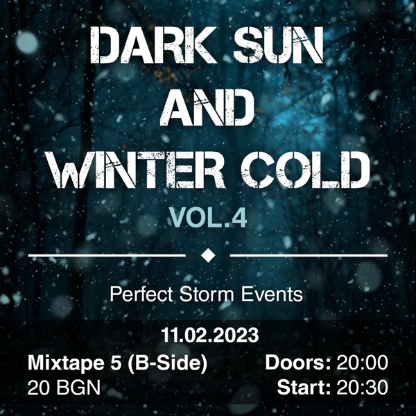 dark sun and winter cold