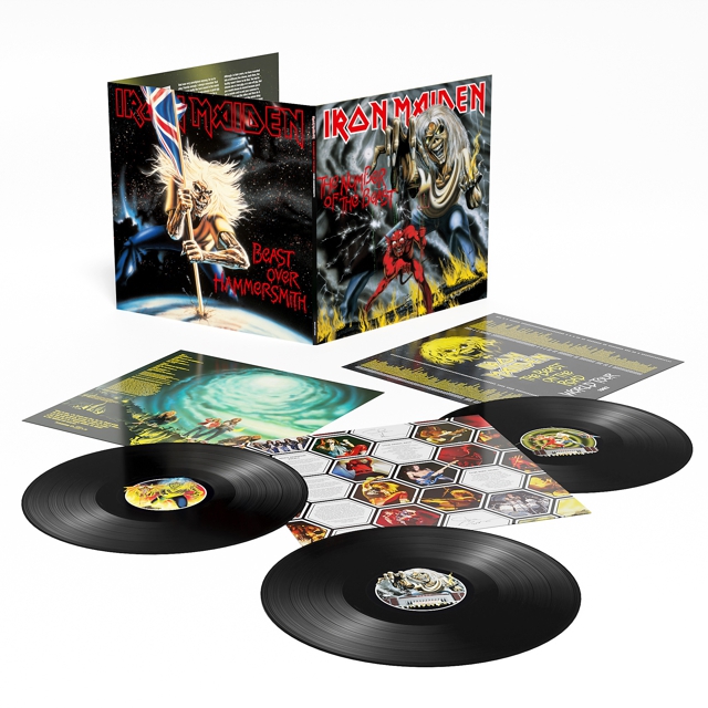 iron maiden 3lp