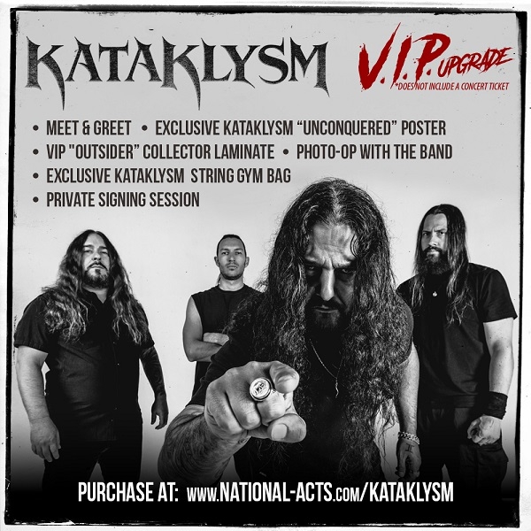 kataklysm vip upgrade tour