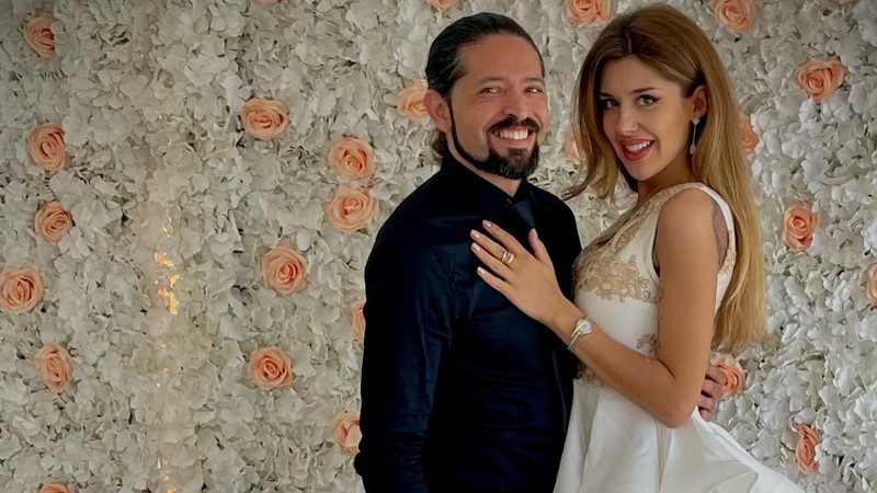 ronnie romero & corina minda wedding