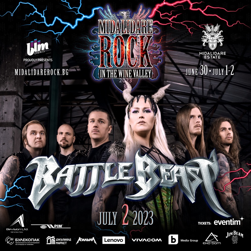 battle beast @ midalidare rock 2023