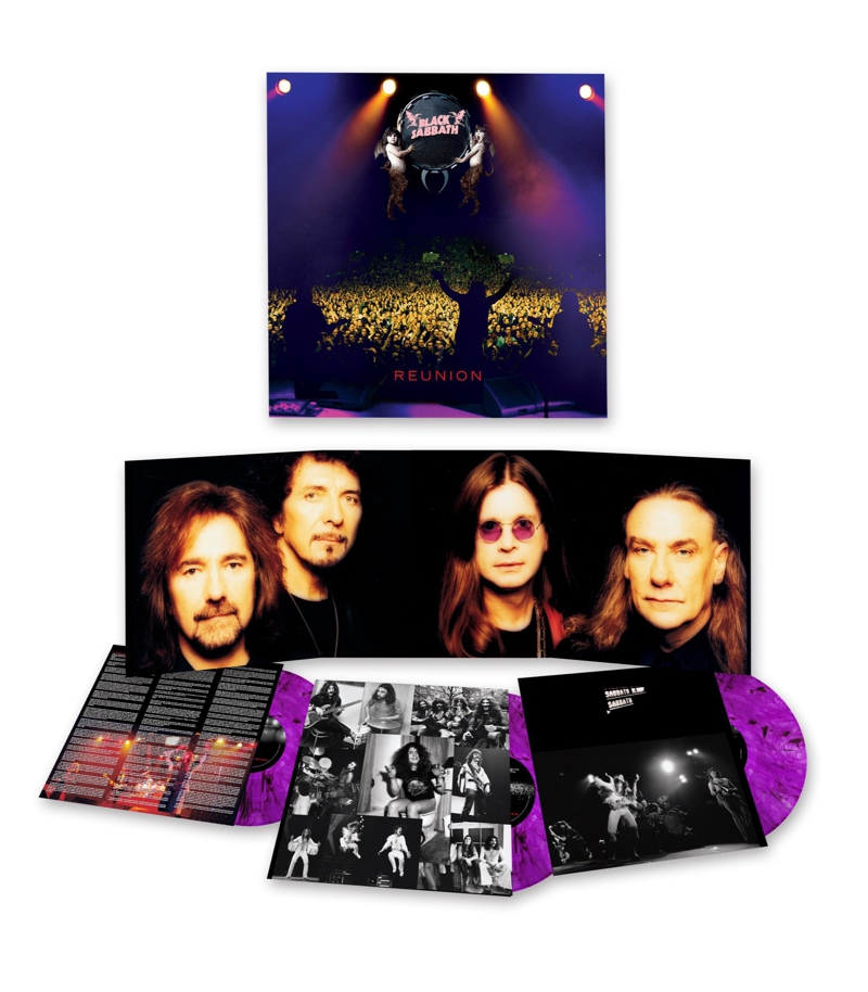 black sabbath - reunion vinyl