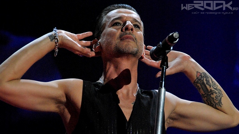 depeche mode live - dave gahan