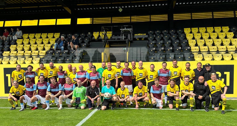 iron maiden football  borussia legends