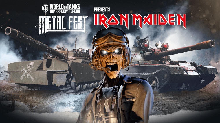 iron maiden  -world of tanks metal fest