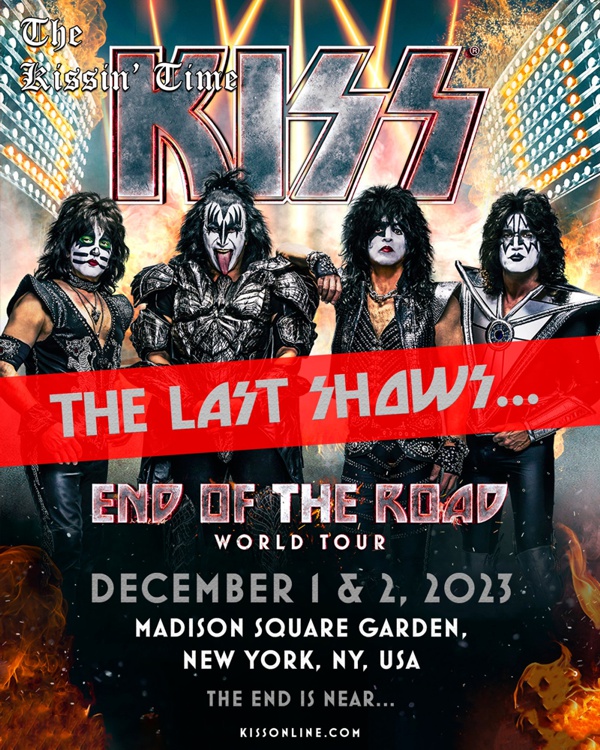 kiss the last shows