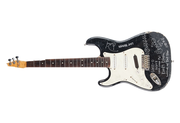 kurt cobain fender guitar