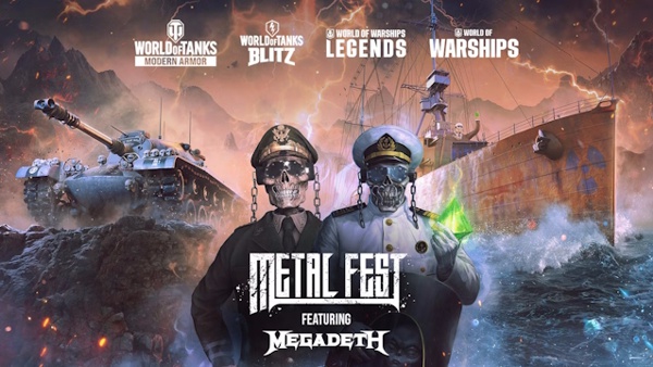 megadeth - world of tanks metal fest