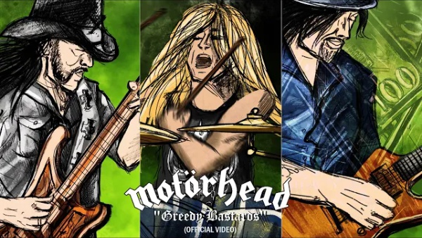 motorhead - greedy bastards video