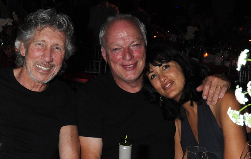 roger waters, david gilmour, polly samson