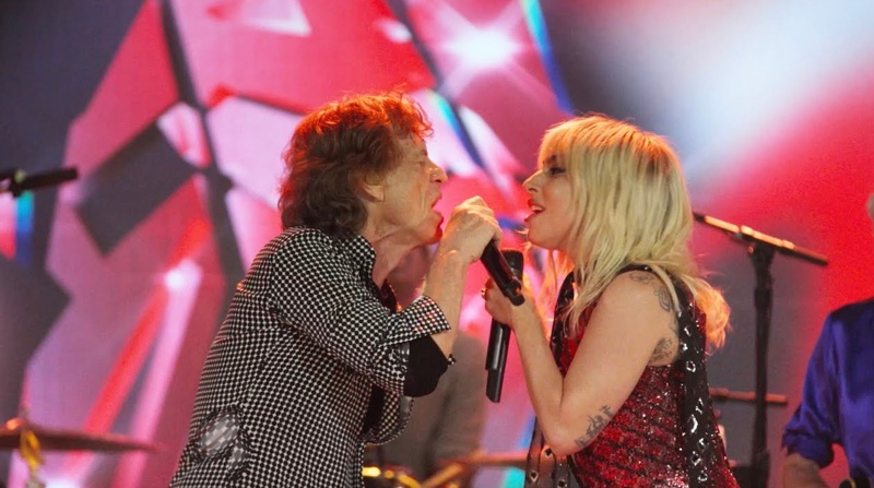 rolling stones & lady gaga