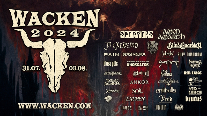 wacken open air 2024 first bands