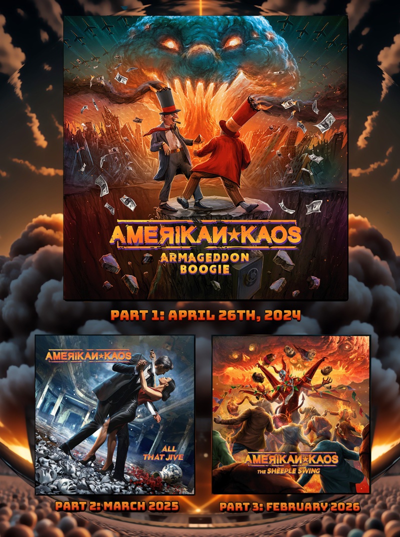 amerikan kaos 3 albums