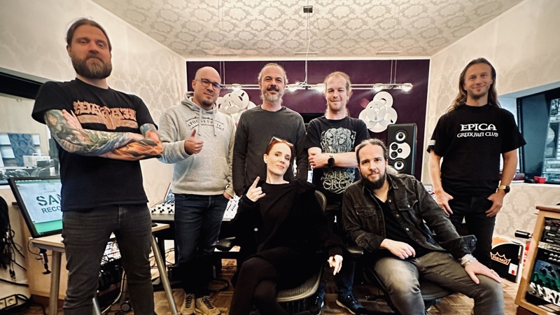 epica in studio