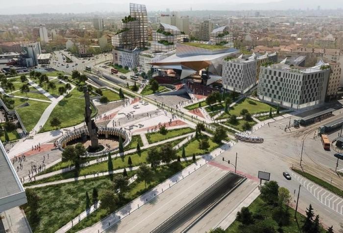 Концертна зала през Централна жп гара
