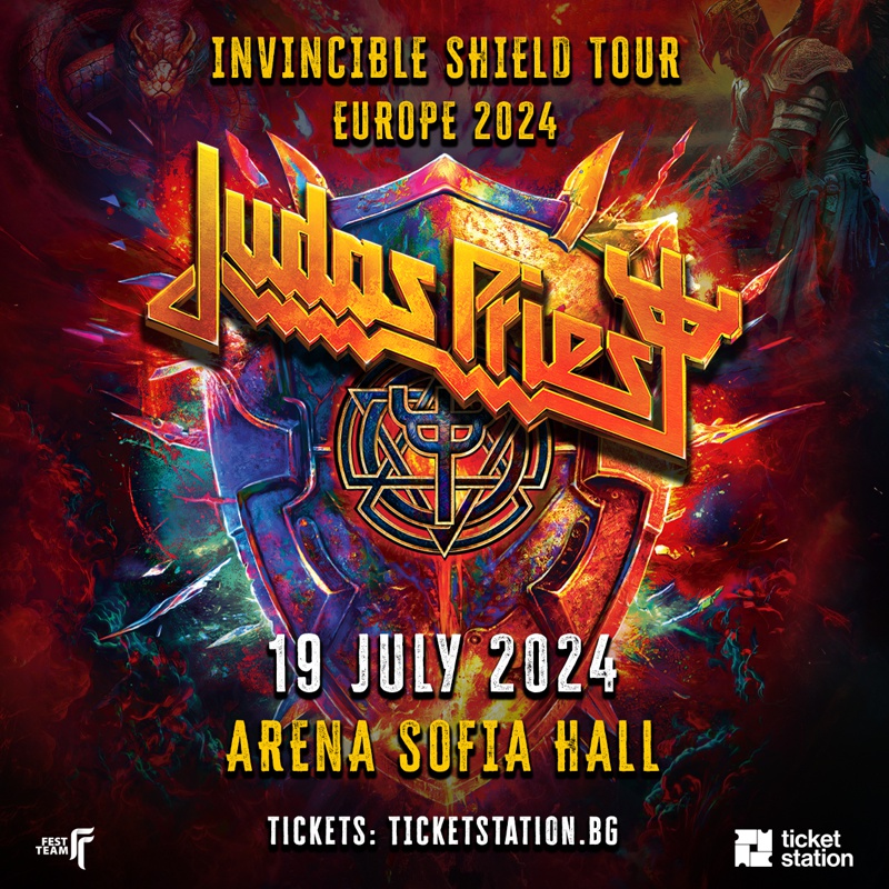 judas priest poster sofia 2024