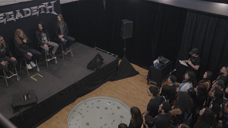 megadeth vip experience