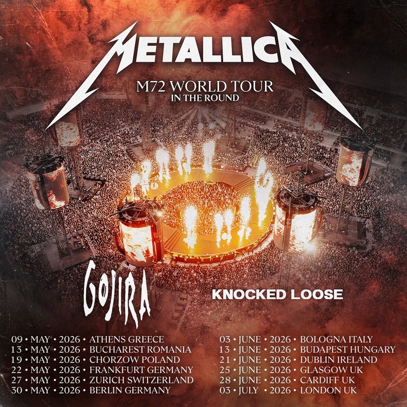 metallica europe tour 2025