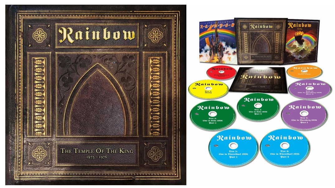 rainbow - the temple of the king 1975-1976 box set