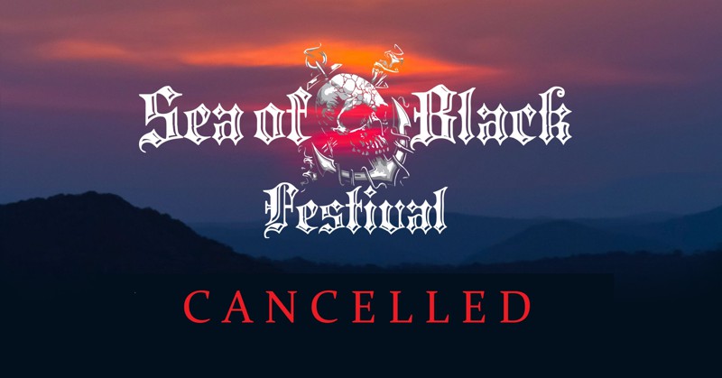 sea of black festival 2025 cancelled