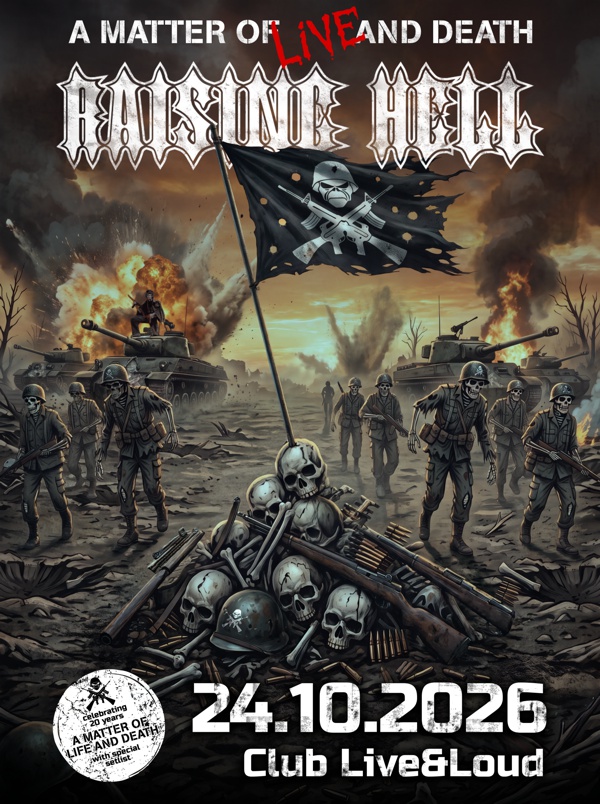 20 years live and death raising hell tribute