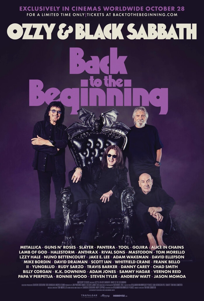 black sabbath - back to the beginning movie poster