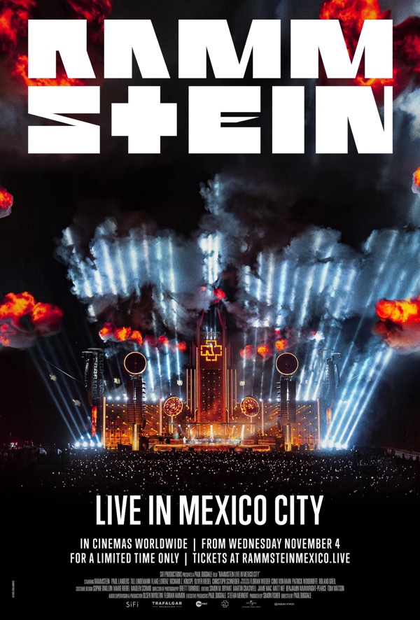 rammstein - live in the mexico city movie poster