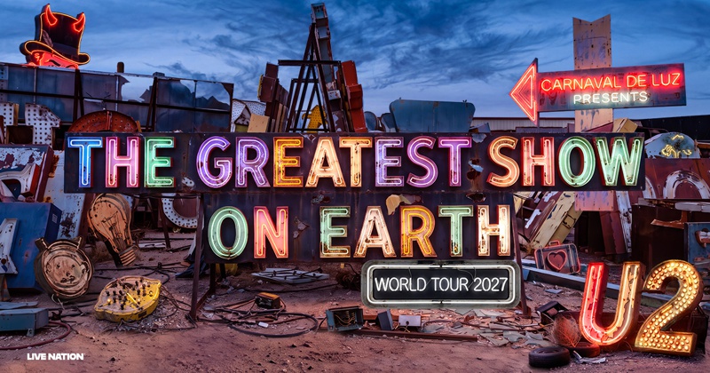 u2 - the greatest show on earth