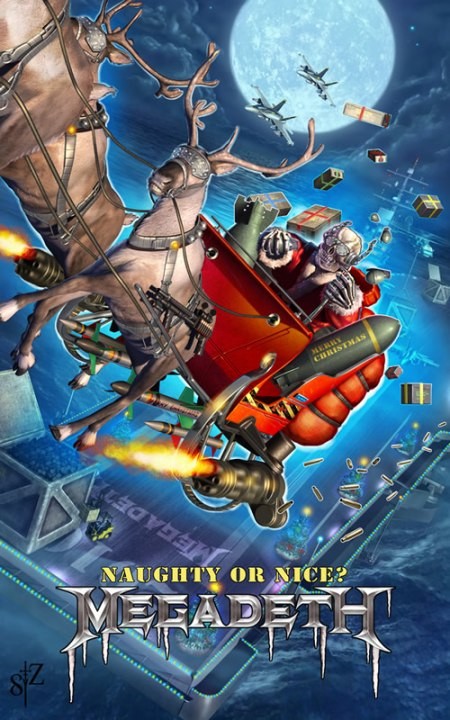 MEGADETH Xmass Card