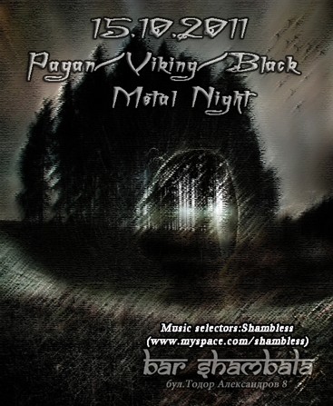 Shambala pagan/viking/black metal night