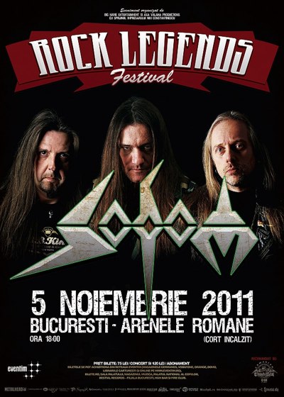 Sodom Bucuresti Live