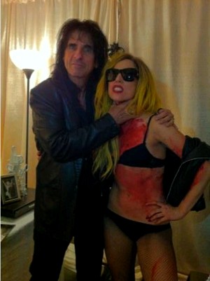 Alice Cooper, Lady Gaga
