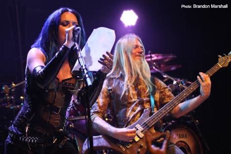 Alissa White-Gluz w/ NIGHTWISH