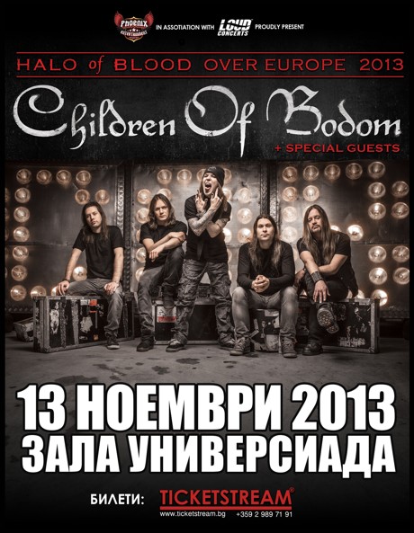 CHILDREN OF BODOM Sofia poster