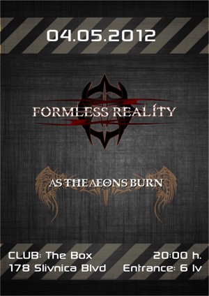 FORMLESS REALITY, AS THE AEONS BURN