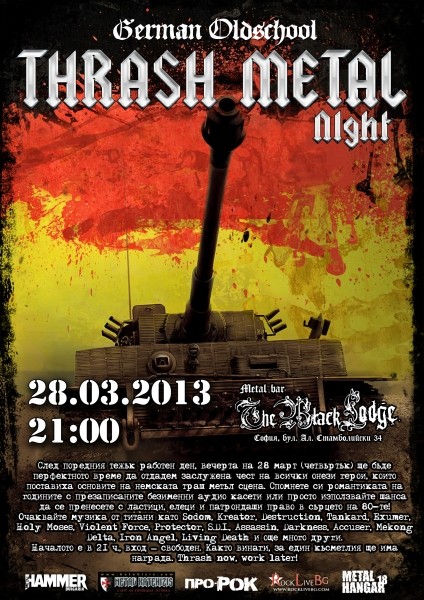 german thrash metal night