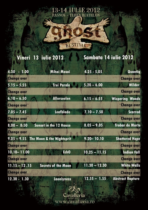 Ghost Fest програма