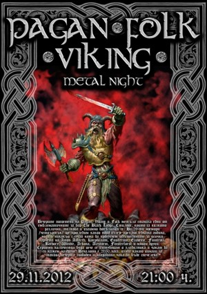 Pagan, Folk, Viking Metal Night