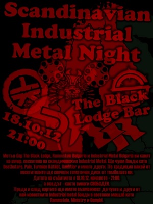 scandinavian industrial metal night