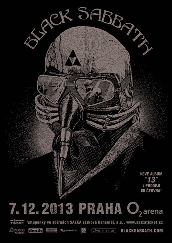 black sabbath prague poster