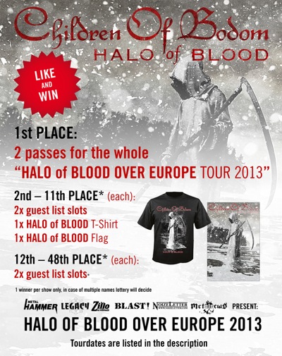 Halo Of Blood Over Europe competition