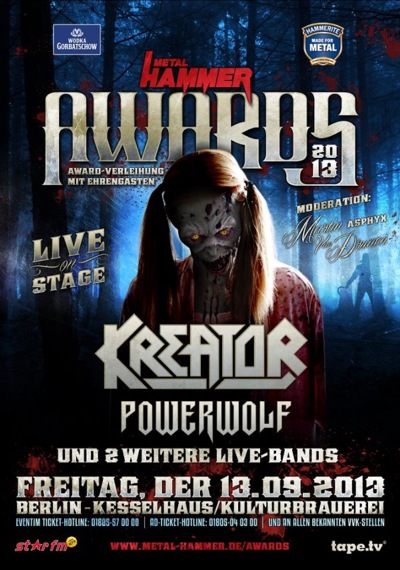 metal hammer germany awards 2013