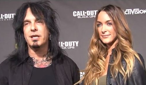 nikki sixx, courtney bingham